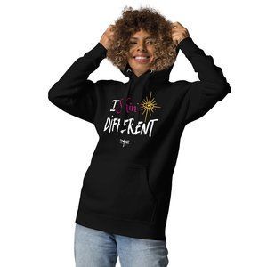 I shine different - star hoodie